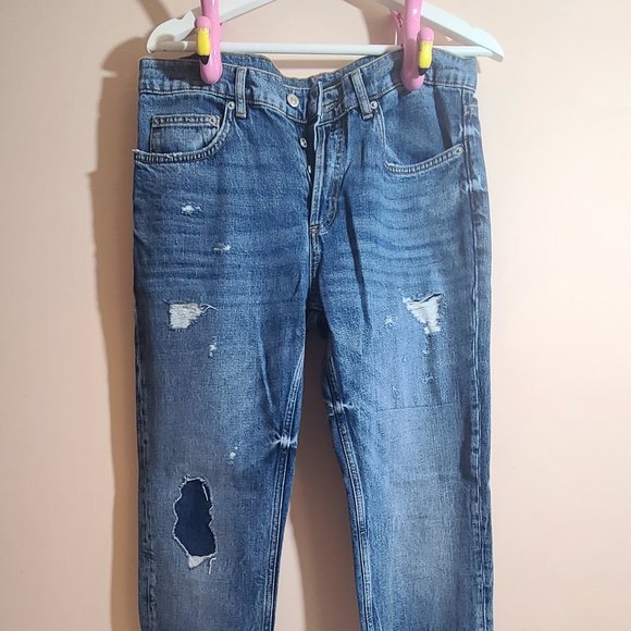 NWT Sandro Paris Mens Jeans Slim 31 Denim MSRP $280